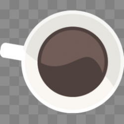 Vector Coffee Cup Top View, Coffee Vector, Vector, Mug PNG and ...