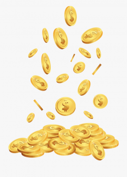 Download for free 10 PNG Coin clipart falling top images at ...