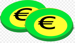 Coin Icon clipart - Coin, Green, Yellow, transparent clip art