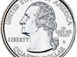 Coins clipart quarter, Coins quarter Transparent FREE for ...