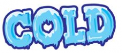 Cold Word Clipart
