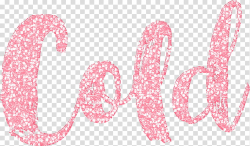 PSFeb Winter Fun Word Art, pink glitter cold transparent ...