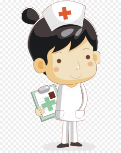 Nurse Cartoon clipart - Communication, transparent clip art