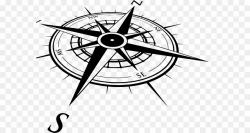 Vector Black Compass Background PNG Royalty-free Stock ...