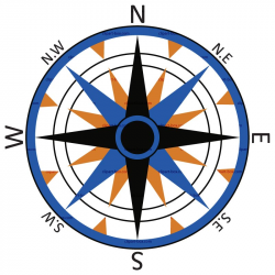 Compass Rose Clipart | Free download best Compass Rose ...