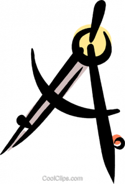 geometry compass Royalty Free Vector Clip Art illustration ...