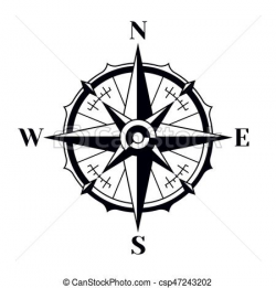 Nautical compass clipart 4 » Clipart Station