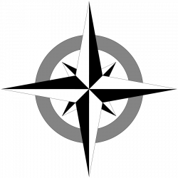 Free Simple Compass Rose, Download Free Clip Art, Free Clip ...