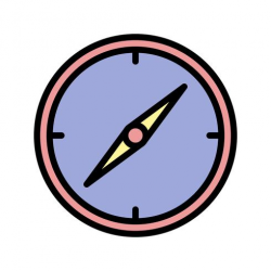 Compass Vector Icon - Download Free Vectors, Clipart ...