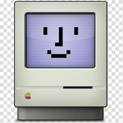 White Apple monitor, Macintosh operating systems Apple II Computer ...