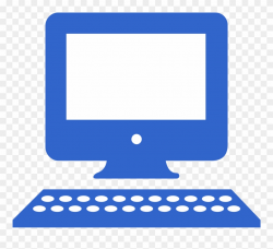 Black And White Download Computer Svg - Blue Computer Icon Clipart ...