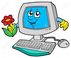 Computer clipart cartoon - Clipart Collection Computer | cartoon ...