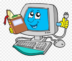 Laptop Computer Clip Art - Cartoon Clip Art Computer - Png Download ...