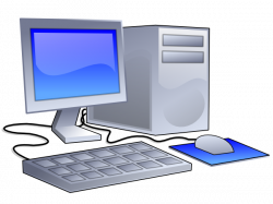 Desktop Computer Clip Art at Clker.com - vector clip art online ...