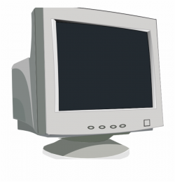 Computer Monitor Clipart Old Computer Monitor Clip - Monitor Clipart ...