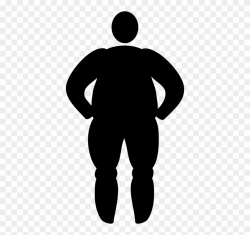 Computer Icons Overweight Silhouette Barbecue Droide - Pedestrian ...