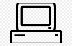 Display Clipart Simple Computer - Ordinateur Dessin Simple - Png ...