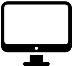 Small computer monitor vector clip art | Public domain vectors