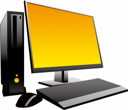 Best Desktop Computer Icon Vector Image » Free Vector Art, Images ...