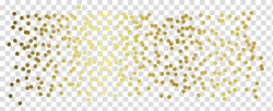 Gold dots, Paper Gold Confetti , black background ...