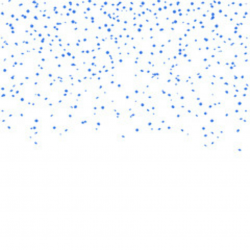 Blue confetti celebration isolated on transparent background ...