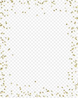 Gold Confetti Background