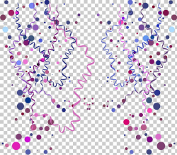 Confetti Transparent Background, pink and blue confetti PNG ...