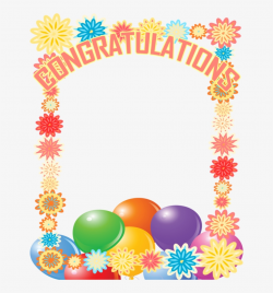 Congratulations Frame Png - Congratulations Border Clip Art ...