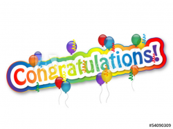 CONGRATULATIONS\