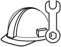 Construction Worker Clipart Black And White | Free download best ...