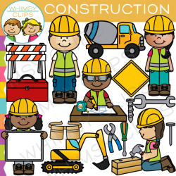 Kids Construction Clip Art