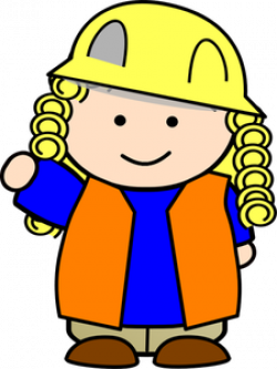 673 construction worker clipart free | Public domain vectors