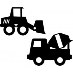 Silhouette Design Store - View Design #225579: construction transport
