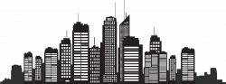 Download Building City Silhouette Skyline York Cityscape Clipart PNG ...