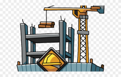 Randome Clipart Construction Site - Building Construction Clipart ...