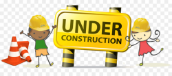 Construction, Website, Yellow, transparent png image & clipart free ...