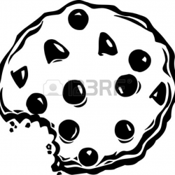 Cookie clipart black and white 4 » Clipart Station