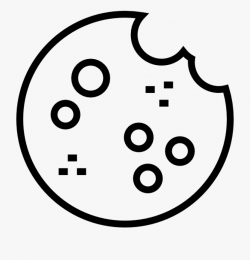 Cookie Black And White Clipart - Cookie Clip Art Black And ...
