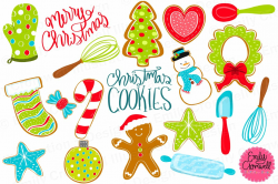 Christmas Cookie Clipart ~ Illustrations ~ Creative Market