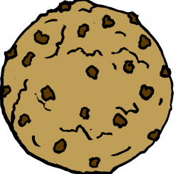 Chocolate chip cookie clipart 2 - Clipartix