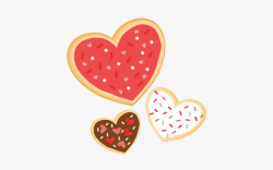 Cookies Clipart Colorful Cookie - Valentine\'s Day Cookies ...