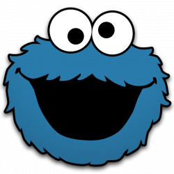 Clipart face cookie monster, Clipart face cookie monster ...