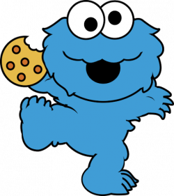 Cookie monster clip art 1 - Clipartix