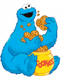 Cookie clipart cookie monster pencil and in color - ClipartPost