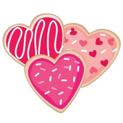 Valentine cookies clipart 1 » Clipart Station