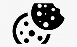 Cookie Clipart Silhouette - Cookies Logo Black And White ...