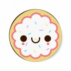 Happy cookie with sprinkles Scrapbooking clipart in 2019 ...