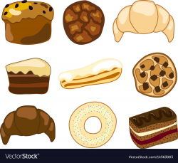 Sweet bakery clipart