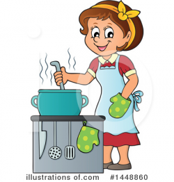 Cooking Clipart #1448860 - Illustration by visekart