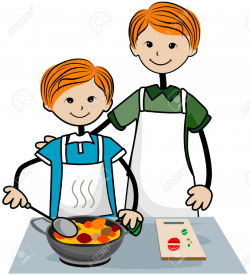 Children Cooking Clipart | Free download best Children ...